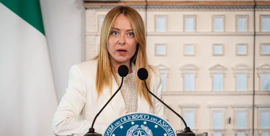 Italian Prime Minister Giorgia Meloni