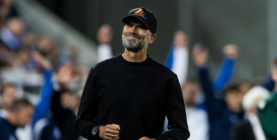 Jürgen Klopp coaching Germany team
