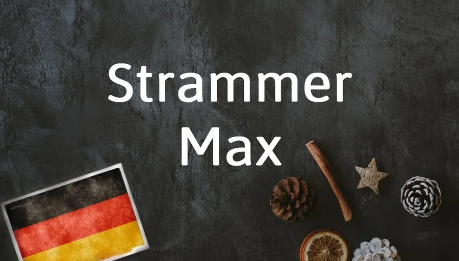 Strammer Max sandwich on plate