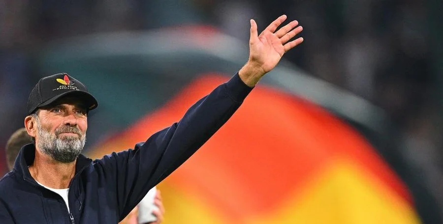 Jürgen Klopp celebrating win